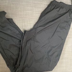 White Sierra Kids Rain Pants Black Sz Large